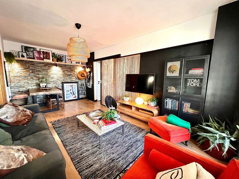 3 camere British design, metrou Grigorescu, priveliste panoramica