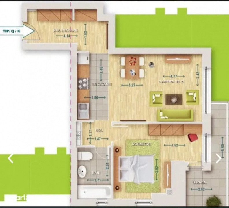 2 camere în ansamblul exclusivist Edenia Titan 