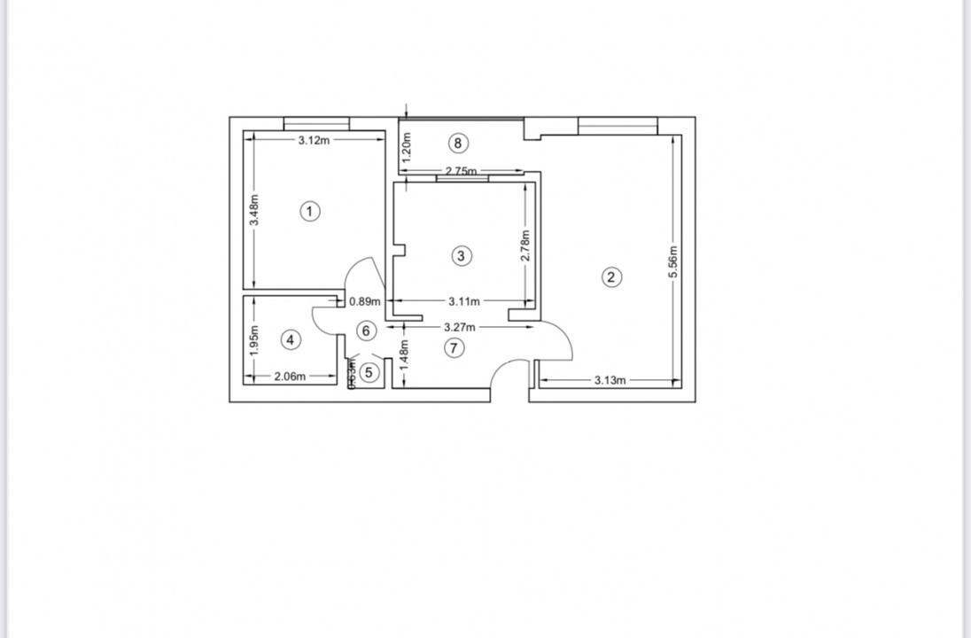 2 camere decomandat, renovat complet, langa Arena Nationala