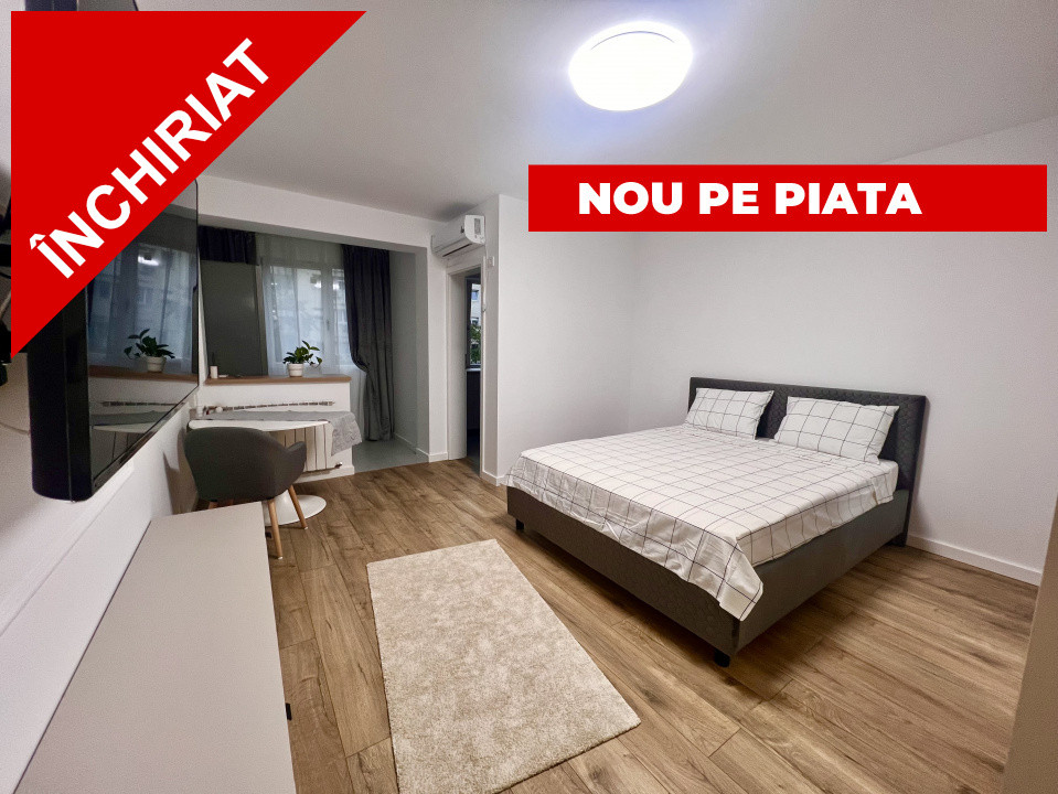 Garsoniera moderna la 500m de metrou 