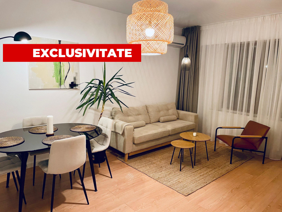 2 Camere premium cu parcare | Prima Închiriere | Dotări High-End